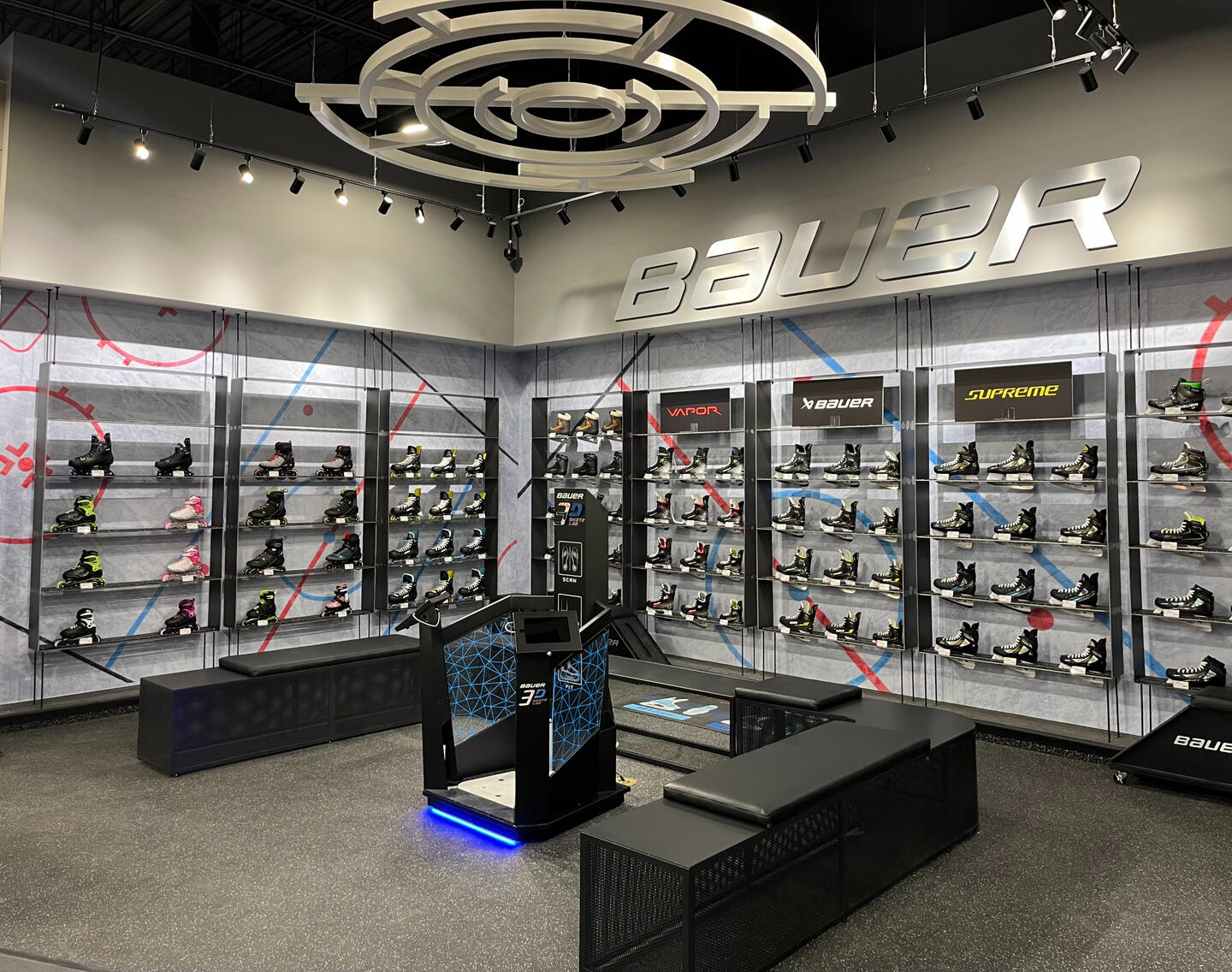 Team Town Market Mall, Hockey Skates